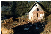 Foto nach Fast-Abriss